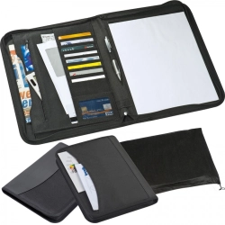 A4 folder with lined notebook