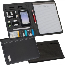 A4 folder with lined notebook