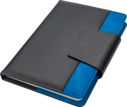 A5 lined notebook made from recycled PU
