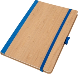 A5 lined notebook made of recycled polyester