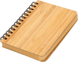 A6 lined notebook made of recycled paper
