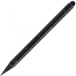 Aluminium everlasting ballpen with ruler