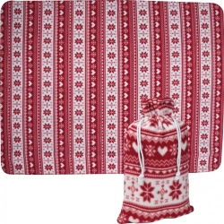 Christmas polar fleece blanket 200g/m²