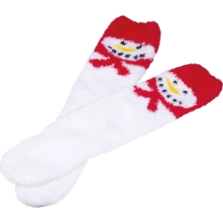 Christmas socks in a bauble