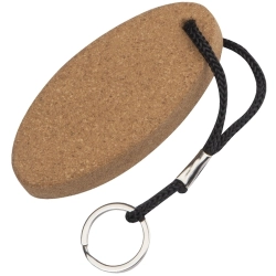 Cork keyring