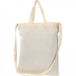 Cotton bag with 3 handles 140 g/m²