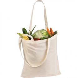 Cotton bag with long handles 140 g/m²