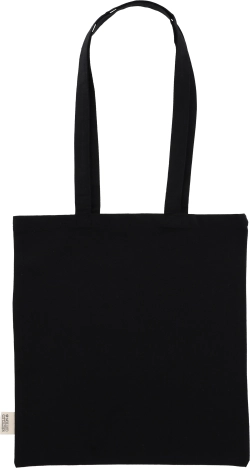 Cotton bag with long handles 180g/m2 made of recycled materials