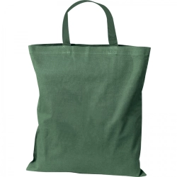 Cotton bag with short handle 140 g/m²