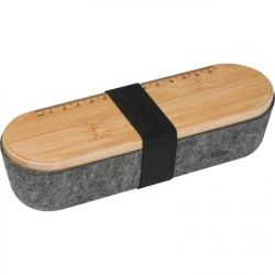 Desk organizer made of recycled felt
