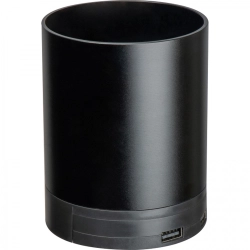 Desk stand with wireless charger