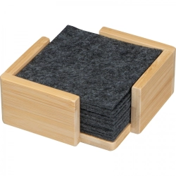 Felt coasters 10 pcs