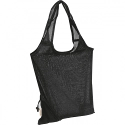 Foldable bag made of recycled cotton and polyester 118 g/m²