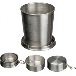 Foldable steel mug 250 ml