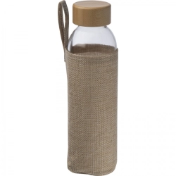 Glass bottle with sleeve 500 ml