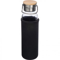 Glass bottle with sleeve 600 ml
