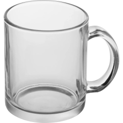 Glass mug for sublimation