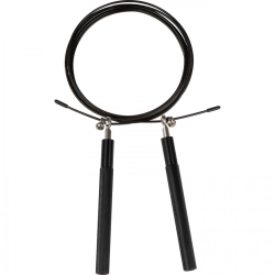 Jump rope with metal handles