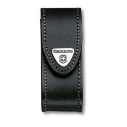 Leather pouch for pocket knives