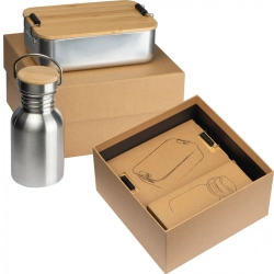 Lunch box and 300 ml bottle set