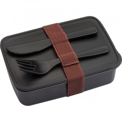 Lunch box with cutlery 600ml
