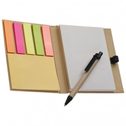 Marking notes with ballpen ST.
