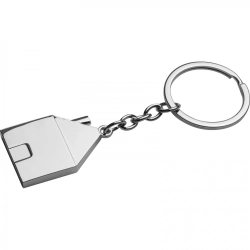 Metal house keyring