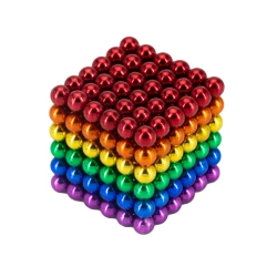 Neocube rainbow magnetic balls