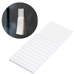 Notebook with fridge magnet