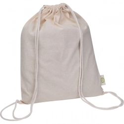 Organic cotton gym bag 140 g/m2