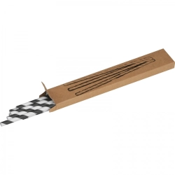 Paper drinking straws 10 pcs