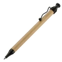 Pen made of recycled cardboard