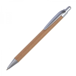 Pen made of recycled cardboard