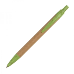 Pen made of recycled cardboard