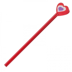 Pencil with eraser