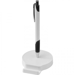 Phone stand with pen
