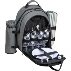 Picnic backpack for 4 people