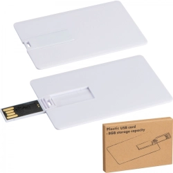 Plastic card USB flash drive 8GB 2.0