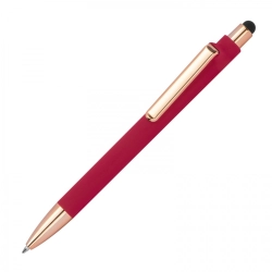 Plastic pen soft touch