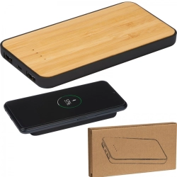 Power bank 8000 mAh with wireless charger