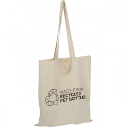 RPET bag with long handles 140 g/m2