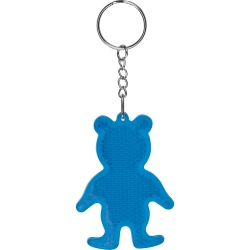 Reflective bear keyring