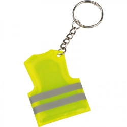 Reflective vest keyring