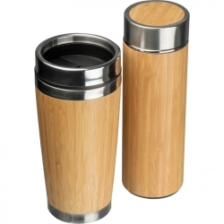 Set of a 360 ml thermal mug and a 450 ml thermal bottle