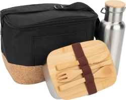 Set of lunch box, 500 ml bottle and thermal bag