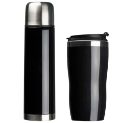Set of vacuum flask and drinking cup 450 ml
