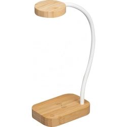 Table lamp with wireless charger