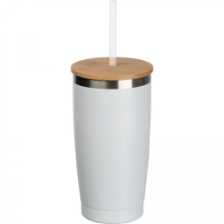 Thermal mug with straw 500 ml