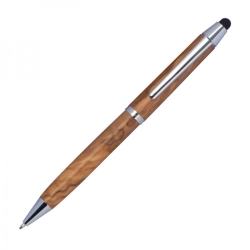 Wooden ballpen touch pen