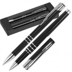 Writing set ballpen and rollerball pen